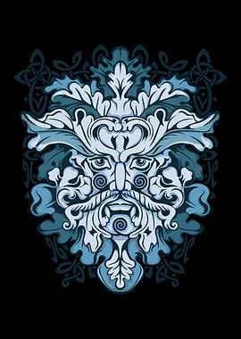 Green Man Celtic Irish