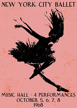NYC Ballet Poster