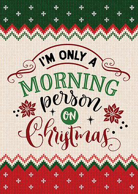 Morning Person Christmas