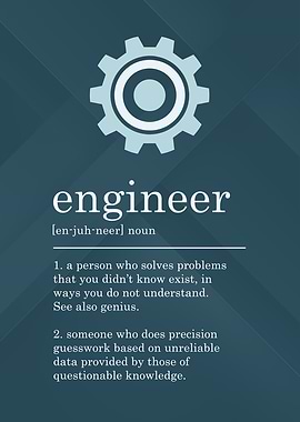 Funny Engineer Definition