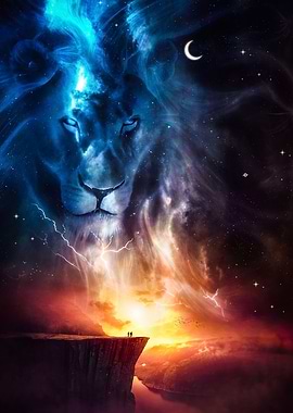 Spirit animal totem lion