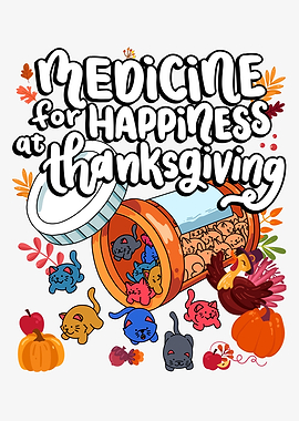 Medicine For Happiness cat