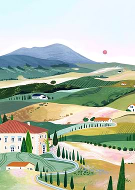 Tuscany Val dOrcia Italy