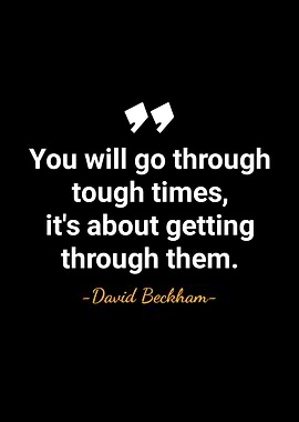 David Beckham quotes