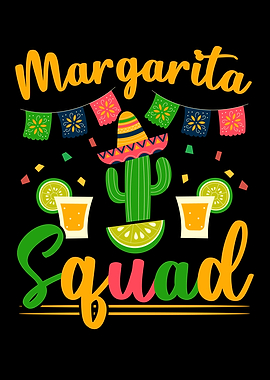 Margarita Squad Alcoholic