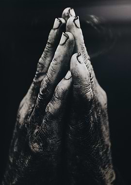 Withered Praying Hands