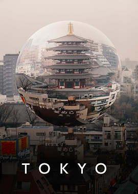 Tokyo Japan Crystal Ball