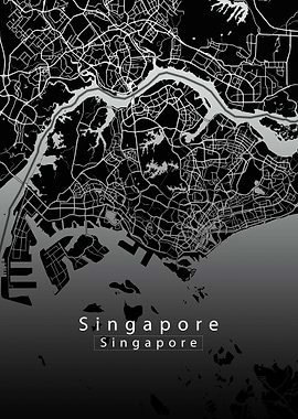 Singapore City Map