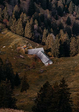 Swiss Mountain Barn