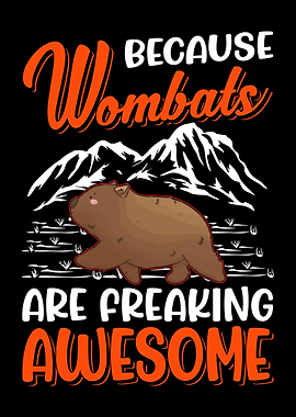 Wombat Lover Wombat Gift
