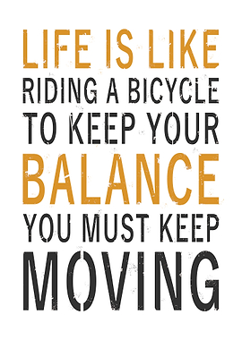 Life is Like Riding a Bike