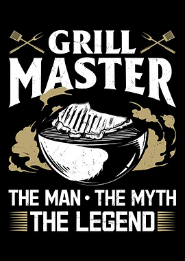 Barbecue Chef Dad Meat