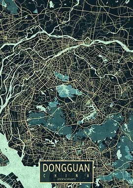 Dongguan City Map Summer