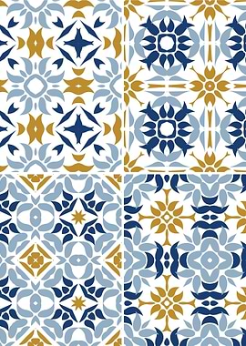 Mediterranean Blue Tile 41