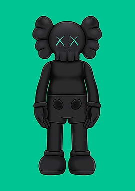 black kaws
