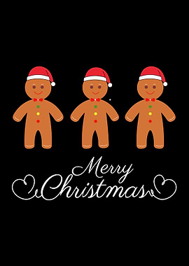 Christmas gingerbread men