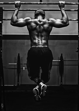 Working out in a Gym