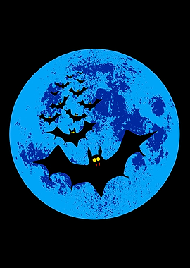 Vampire bats and moon