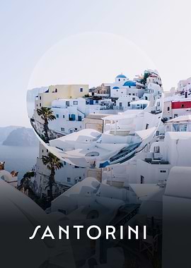 Santorini Greece Crystal