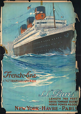 Poster vintage travel