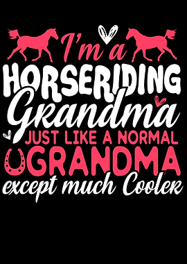 Horseriding Grandma