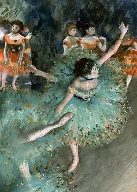 Swaying Dancer by Degas