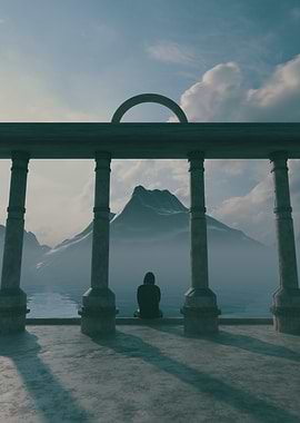 Looking Down 3D Surrealism