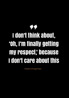 khabib nurmagomedov quote