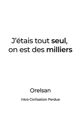 Orelsan CivilisationPerdue