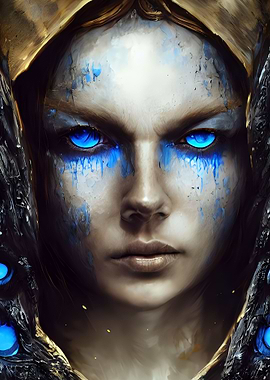 Blue tears of despair