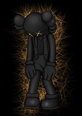 black kaws