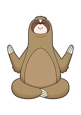 Sloth Yoga Meditation