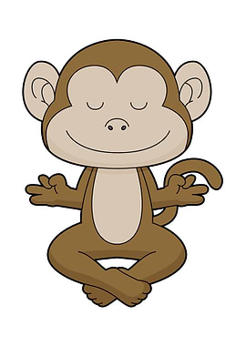 Monkey Yoga Meditation