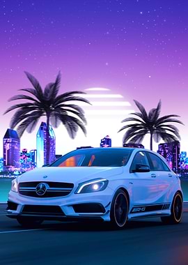 Benz A45 Synthwave