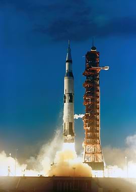 Saturn V Launching