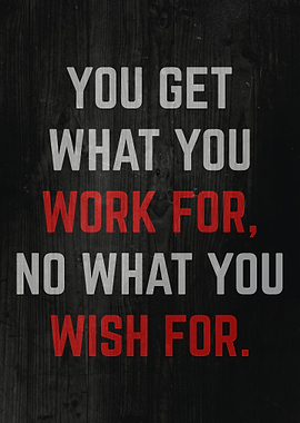 Work For vs Wish For