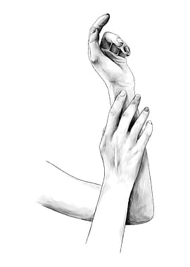 Sensual Girl Hands Woman