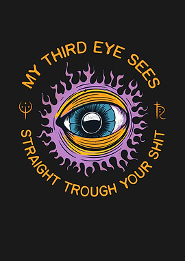 3rd Eye Occult Funny Quote