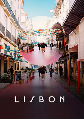 Lisbon Portugal Glass Orb