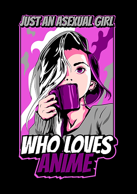 Funny Asexual Anime Girl