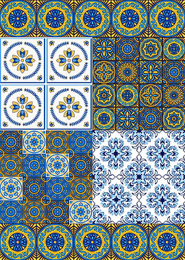 Tiles of Old Lisbon Decor