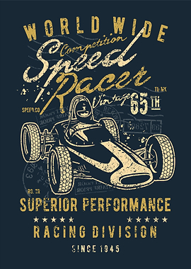 Speed racer vintage