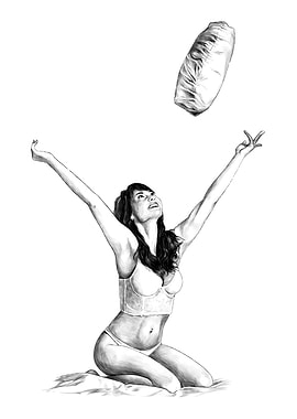 Sexy Girl in Lingerie