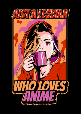 Funny Lesbian Anime Girl