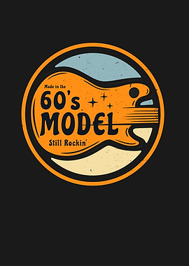 60s Birthday Guitar