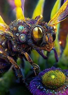 Robo Machine Hornet Bee