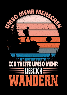 Wandern Spruch Umso mehr