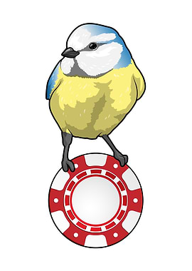 Bird Poker Poker chips