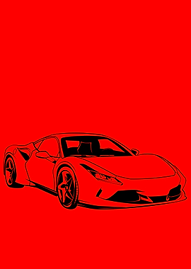 Silhouette car