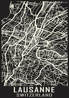 Lausanne Switzerland City